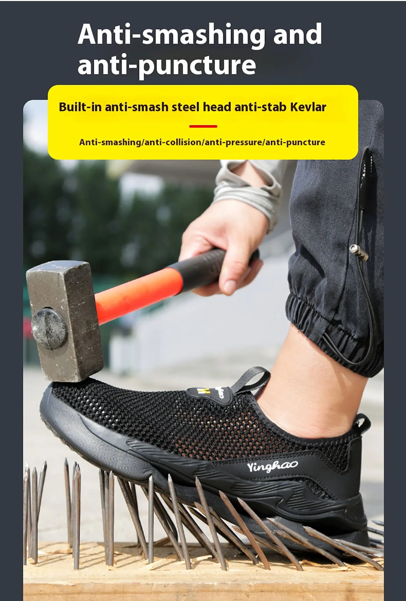 Chaussures de sécurité respirantes - VentiloCore X