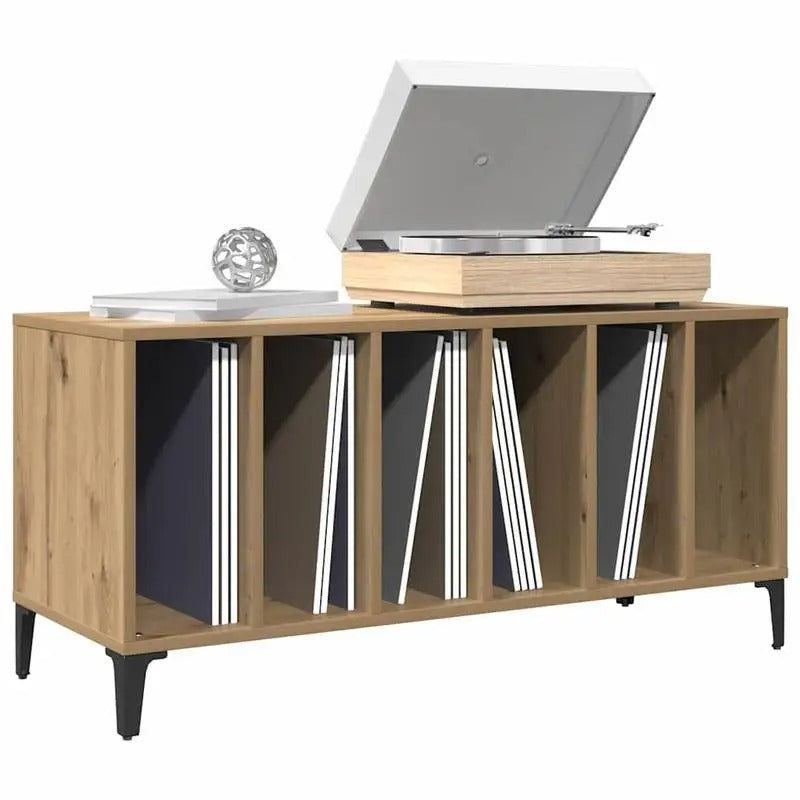 Console vinyle 100 cm — platine et disques