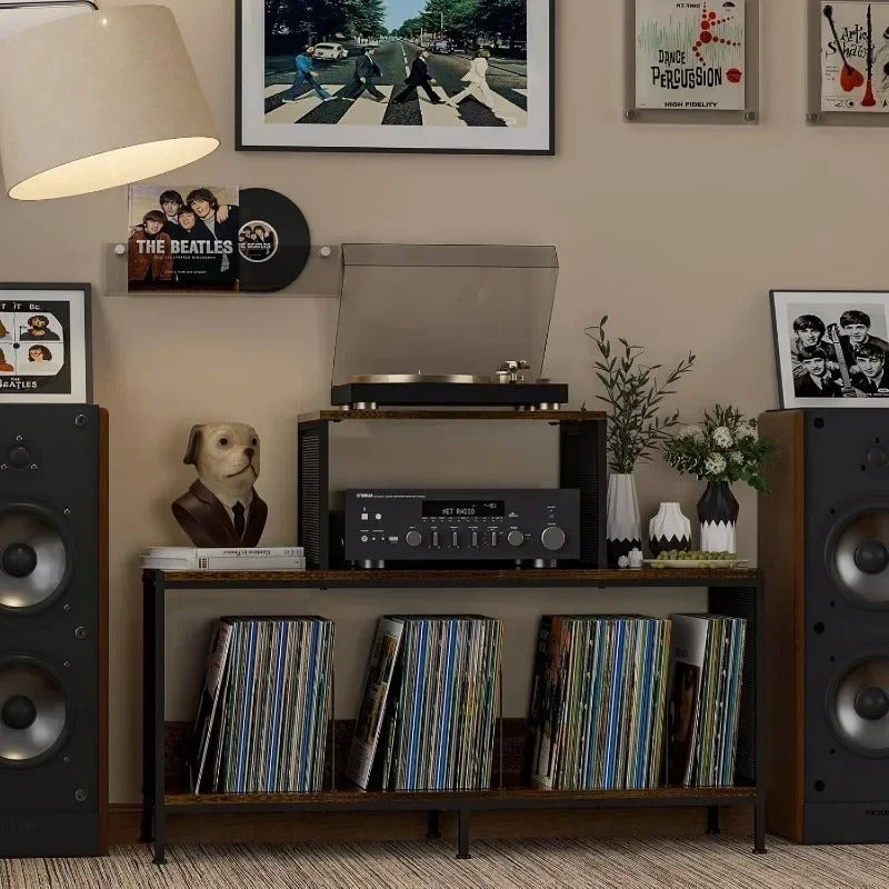 Installation avec platine et amplificateur