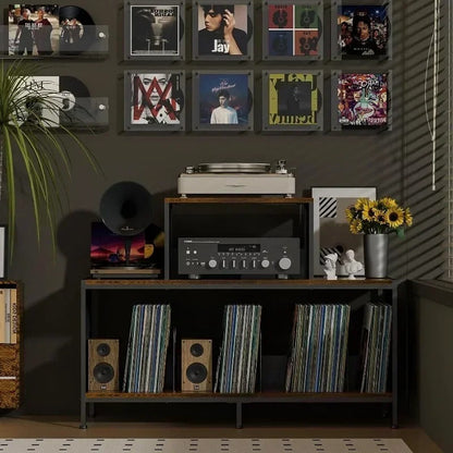 Vue en situation et rangement des albums