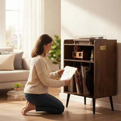 Sélection d’un disque dans le salon