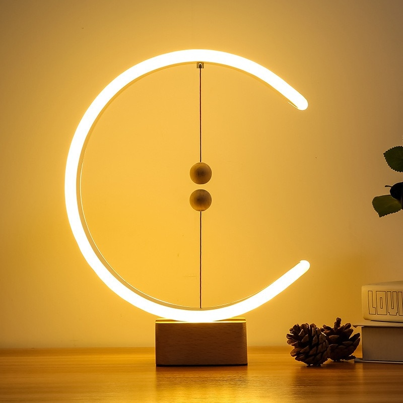 Lampe à led Design ronde : Zen magnétique