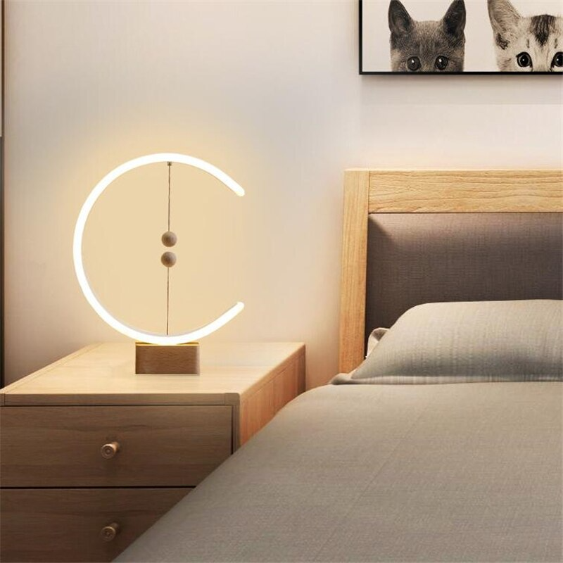 Lampe à led Design ronde : Zen magnétique