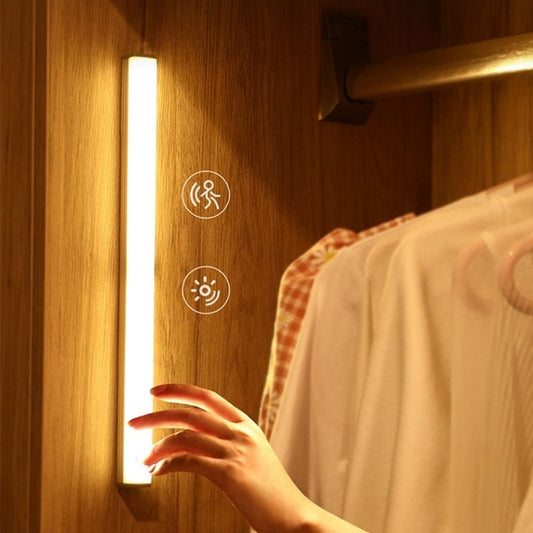 Lampe réglette à LED sans fil avec détecteur de mouvement