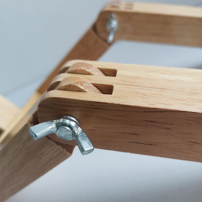 Lampe de chevet en bois - En forme de robot - E14 - 100-240V