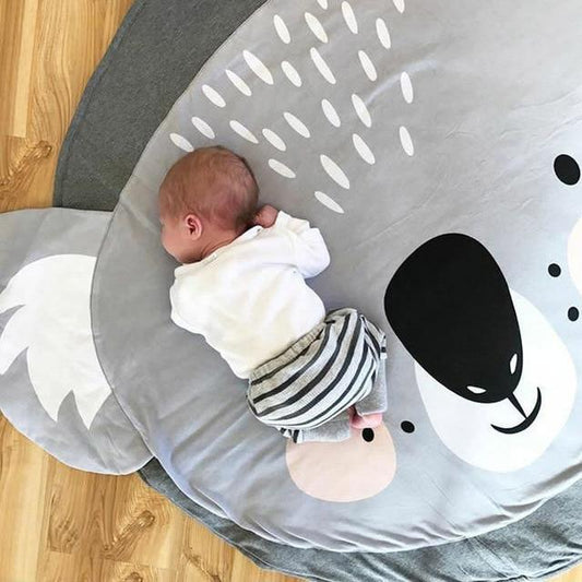 Tapis animaux en coton pour chambre bébé et enfant