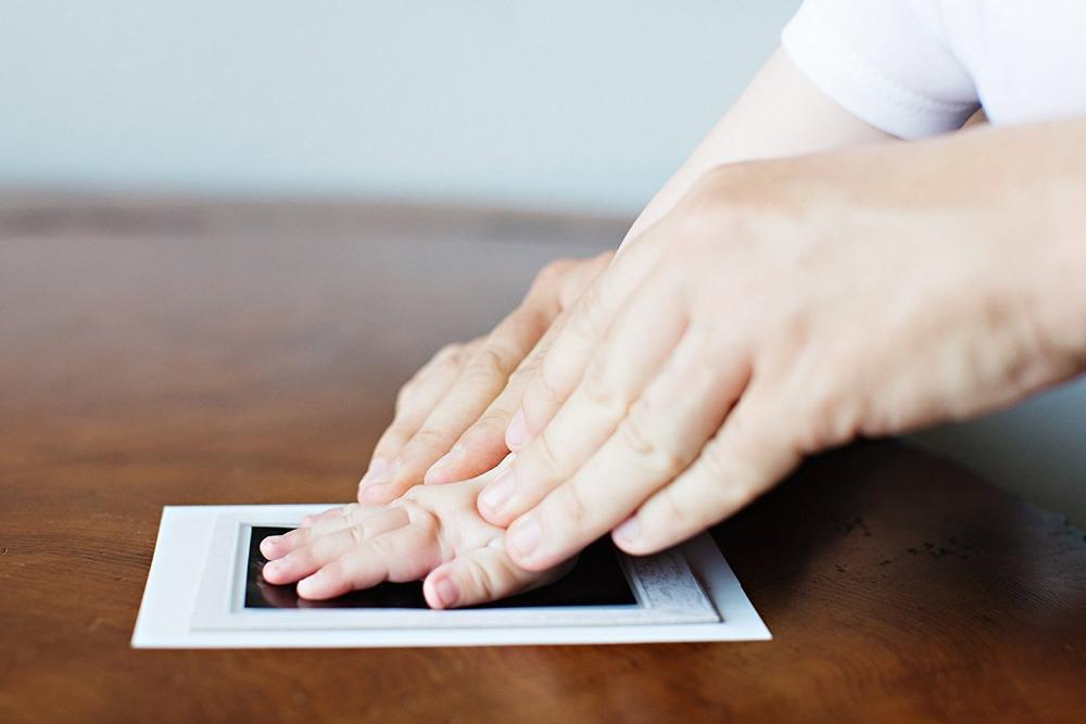 Baby print - Kit d'empreintes de pieds et mains pour bébé