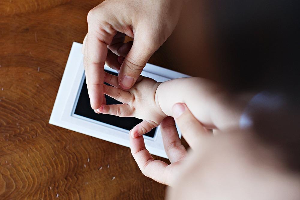 Baby print - Kit d'empreintes de pieds et mains pour bébé