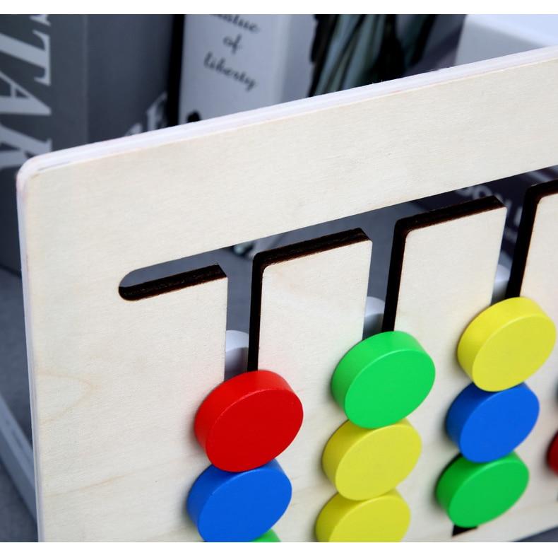 Jeu d'association des couleurs et formes | Montessori