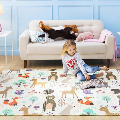 Tapis de jeu pliable pour enfants
