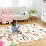Tapis de jeu pliable pour enfants