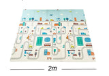 Tapis de jeu pliable : Circuit voitures