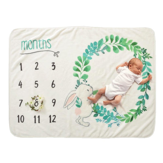 Couverture Photos "Évolution de Bébé" avec Mois