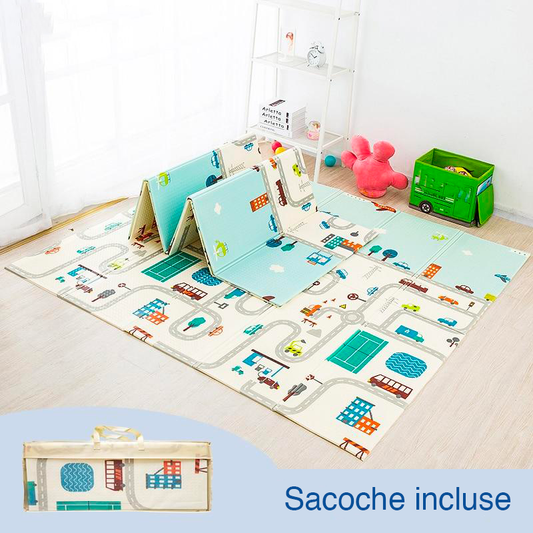 Tapis de jeu pliable : Circuit voitures